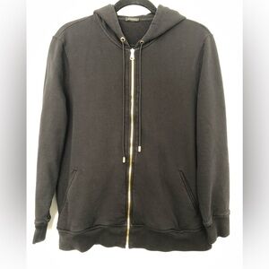 VERSACE black hoodie size 10